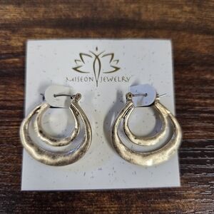 The Sak Pre-Production Goldtone Earrings